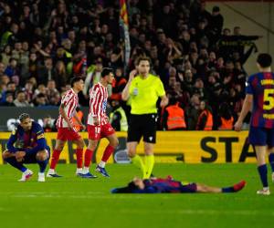 Imágenes del desarrollo del partido.