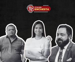 En la imagen se observa a Iván Velásquez, Isis Cuéllar y Luis Redondo, tres de los personajes más criticados este año en Honduras.