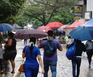 Lluvias con actividad eléctrica se pronostican para este martes -25 de abril- en varias zonas de Honduras.