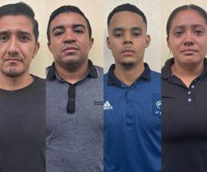 Los policías acusados son Kevin Dagoberto Castillo Zambrano, Geybin Gadriel Salgado Pérez y Carlos Iván Arteaga Ayestas y Belkis Lizeth Cruz Rodríguez.