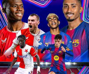 Imágenes del desarrollo del partido.