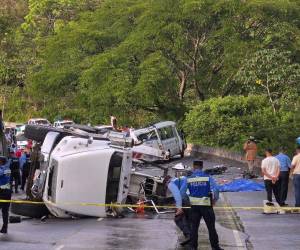 El incidente se registró en el kilómetro 50 de la carretera al norte del país.