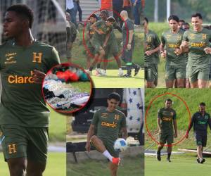 Jugador del Olimpia preocupa y así fue recibido legionario. Las mejores postales del tercer día de entreno de la Selección de Honduras.