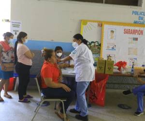 En el caso de la influenza se busca inmunizar a un millón de hondureños desde los 2 años hasta mayores de 60 años.