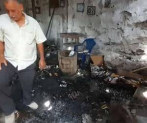 La explosión sucedió cuando alguien realizaba trabajos de soldadura cerca y una esquirla cayó sobre el material pirotécnico.