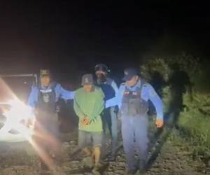 El responsable del crimen fue detenidos por agentes de la Policía Nacional de Honduras.