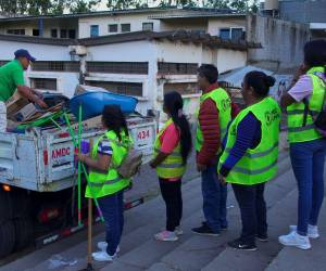 La comuna capitalina destacó que en un mes se retiraron 1,192 toneladas de basura y se nombraron 218 microempresas para atender puntos críticos deñ Distrito Central.