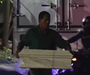 Los padres de la bebé retiraron su cuerpo de la morgue para luego trasladarlo a Choluteca.