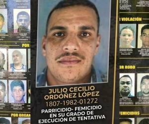 Julio Cecilio Ordóñez López fue capturado en Olanchito, Yoro, tras permanecer prófugo desde 2018 por una orden judicial por tentativa de parricidio.