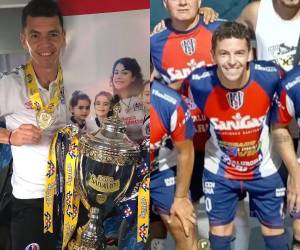 El argentino Matías Garrido jugó en Olimpia entre 2019 y 2021. Cinco años después sorprende tras haberse retirado.