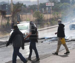 Este 19 de marzo se registraron protestas en el anillo periférico de Tegucigalpa.