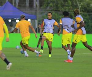 Imágenes del desarrollo del partido.