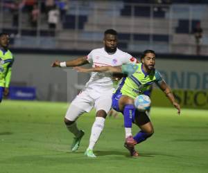 Imágenes del desarrollo del partido.