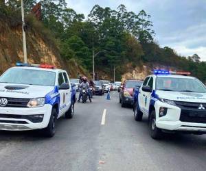 En años anteriores, Tránsito encabezaba las caravanas para controlar el movimiento de los vehículos que retornaban a la capital, pero este año suspendieron la medida.