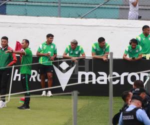 Imágenes del desarrollo del partido.