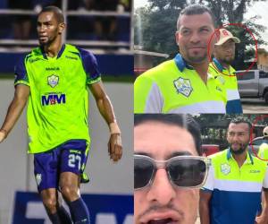 Aficionado reacciona enfurecido contra el jugador Jerry Bengtson y vive momentos de tensión mientras viajaba junto a los jugadores del Olancho FC.