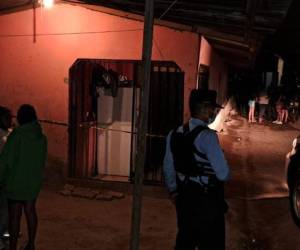 Esta es la vivienda del comerciante asesinado.