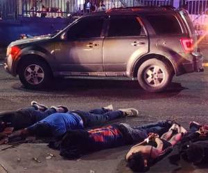 Las cinco personas fueron capturadas en flagrancia en el barrio Lempira de San Pedro Sula. Varias de las víctimas presentarán la denuncia para seguir con el caso.