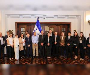 La reunión se llevó a cabo en Casa Presidencial.