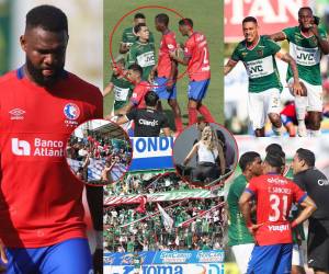 Marathón venció al Olimpia en el clásico por la jornada 9 de la Liga Nacional de Honduras. Te mostramos las mejores postales que dejó el partidos.