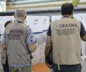 La misión de la observación electoral de OEA aseguró que sigue en vigilancia y reiteró el llamado a respetar resultados de las elecciones celebradas el pasado 30 de noviembre.