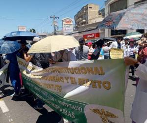 Los médicos llevan al menos tres semanas en asambleas informativas y movilizaciones a nivel nacional.