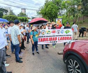 Los maestros se mantuvieron dos días en protesta exigiendo al Gobierno que cumpla con el reajuste salarial anunciado en abril pasado.