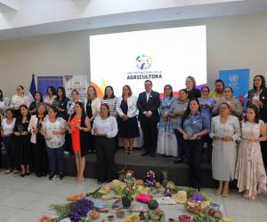 En el marco de la conmemoración se desarrolló el panel “Desafíos y avances de la situación de las mujeres rurales en Honduras”.