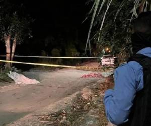 Los cuerpos de los dos menores de edad fueron ingresadas en horas de la madrugada a la morgue del Ministerio Público, en San Pedro Sula.
