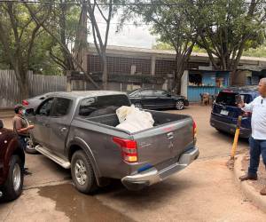 Los cuerpos fueron ingresados la mañana del lunes, procedentes de San Esteban, Olancho.