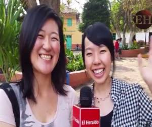 #SaludoAlosMíos se encontró con estas japonesas en Valle de Ángeles y ellas no dudaron en enviar sus saludos ¿En japones o español? Escucharlas