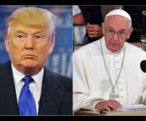 Donald Trump le responde al Papa sobre los migrantes