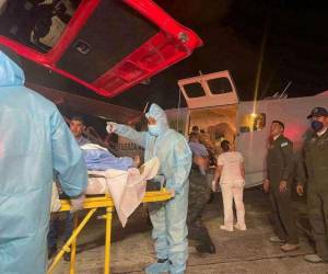 Algunas de las víctimas habían sido trasladadas al Hospital Escuela de Tegucigalpa, pero las quemaduras eran demasiado profundas.