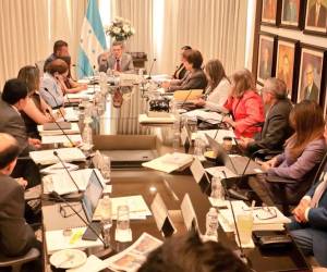 Los magistrados se reunieron este miércoles.