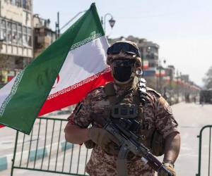 La Fuerza Aérea de la Guardia Revolucionaria iraní en Teherán.