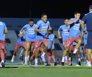 Imágenes del desarrollo del partido.