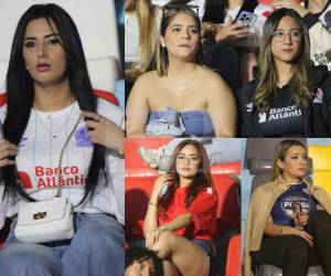 Olimpia y Motagua se enfrentan este miércoles por la jornada 3 de las triangulares del torneo Apertura 2025. Ellas son las bellas chicas que engalanan la previa del encuentro.