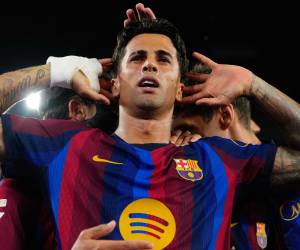 Joao Cancelo ha marcado su primer gol de la temporada con el Barcelona.