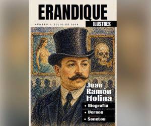 La vida y obra de Juan Ramón Molina en el primer número de Erandique Ilustres.