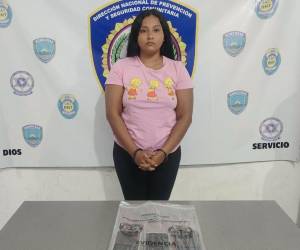 La mujer fue capturada en el sector de La Cholomeña, en Sabá.
