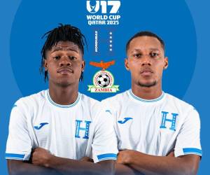 El partido entre la Selección de Honduras y Zambia se jugará este viernes 7 de noviembre.