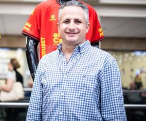 Elias atendió en exclusiva a EL HERALDO en la previa del partido ante Motagua.