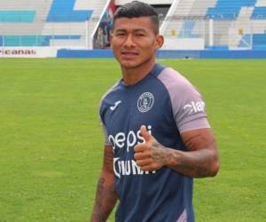 “Chino” López, jugador<b> </b>del Motagua.