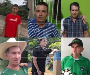 Al menos el rostro de siete víctimas ha sido identificado tras el accidente ocurrido la tarde de ayer en San José de Colinas, donde un camión que trasladaba a militantes del Partido Nacional se volcó, dejando al menos 45 personas heridas y ocho fallecidas. Estas son algunas de las víctimas mortales: