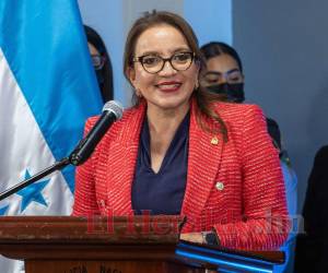Xiomara Castro, presidenta de Honduras.