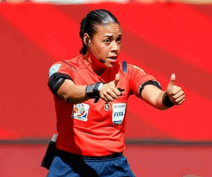 La pasión por ser réferi viene desde la familia y su inspiración por esta carrera la trae de un tío con la misma profesión.