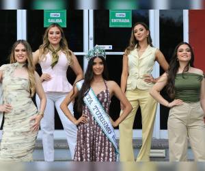 Nory Lobo, Karla Sandoval, Nicoll Montero (Señorita Turismo 2026), Cindy Vásquez y María Celeste Tercero visitaron la sala de Redacción de Diario EL HERALDO este martes por la mañana.