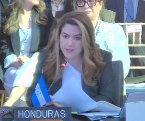 Cossette López habló en nombre del Estado de Honduras en la reunión extraordinaria convocada por la OEA.