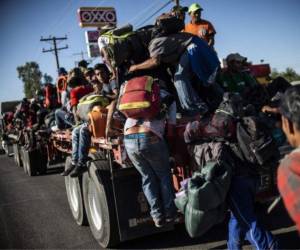 Varios emigrantes, tratan de cruzar a diario la frontera entre México y Estados Unidos en busca del sueño americano.