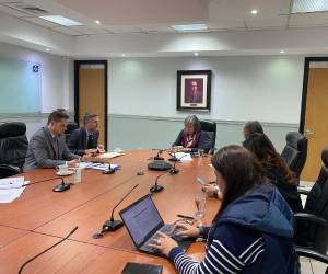 Zaleski sostuvo reuniones con representantes del Consejo Nacional de Inversiones y del Consejo Hondureño de la Empresa Privada (Cohep).
